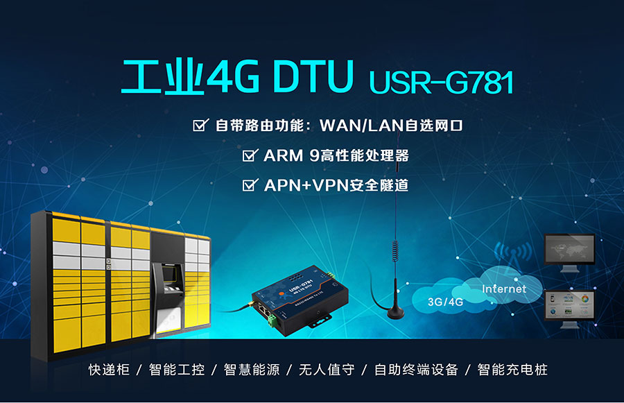 4G DTU_ 路由器_RS232/485串口_4G網(wǎng)絡(luò)數(shù)據(jù)雙向透明傳輸