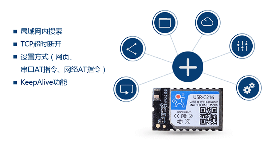 低功耗串口轉(zhuǎn)WIFI模塊：更多功能